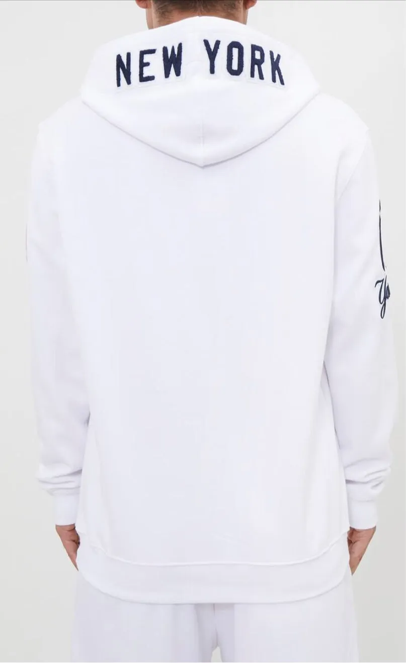 Men’s White Pro Standard New York Yankees 2 Piece Sweat Suit Set sold by Unleashed Streetwear product image thumbnail 2