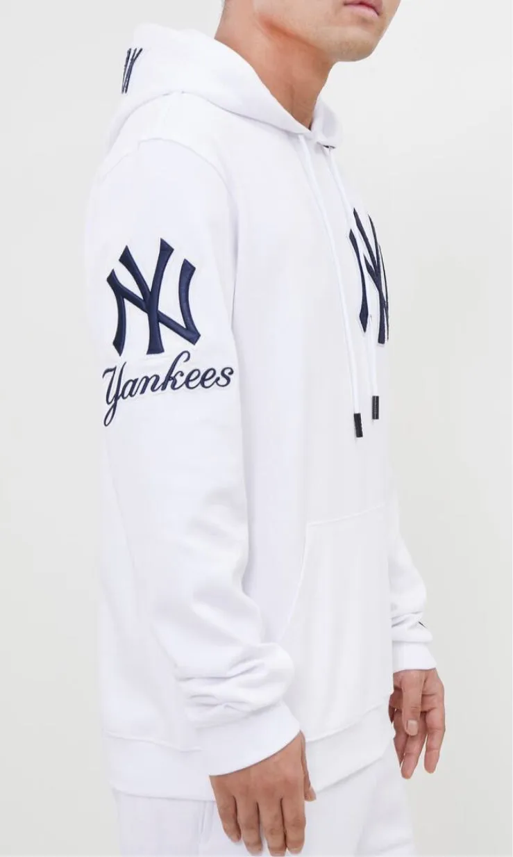 Men’s White Pro Standard New York Yankees 2 Piece Sweat Suit Set sold by Unleashed Streetwear product image thumbnail 3