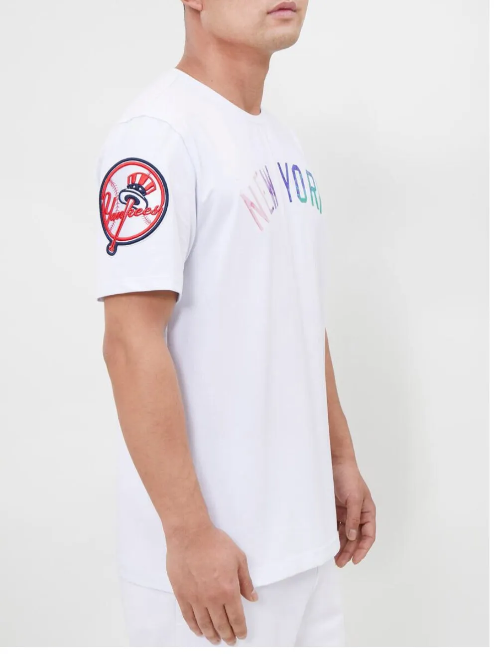 Men’s Pro Standard White New York Yankees Sports Tee Shirt sold by Unleashed Streetwear