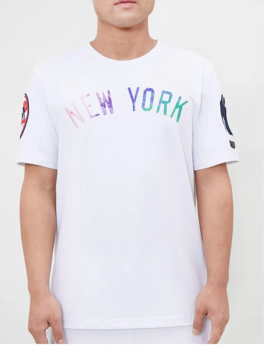 Men’s Pro Standard White New York Yankees Sports Tee Shirt sold by Unleashed Streetwear product image thumbnail 3