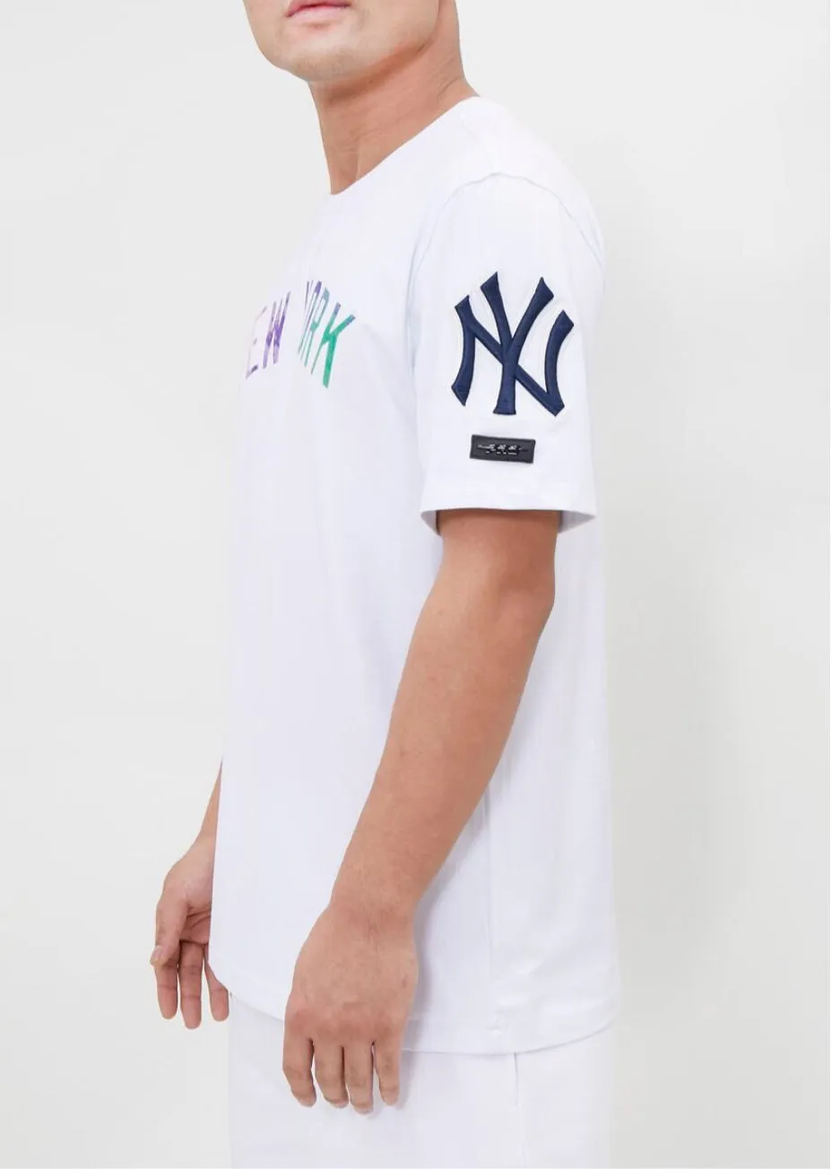 Men’s Pro Standard White New York Yankees Sports Tee Shirt sold by Unleashed Streetwear product image thumbnail 2