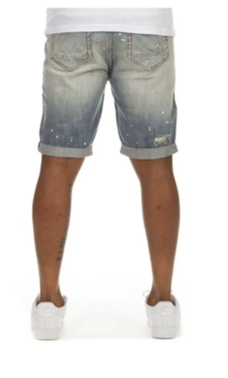 Akoo Men’s Jean Shorts sold by Unleashed Streetwear product image thumbnail 2
