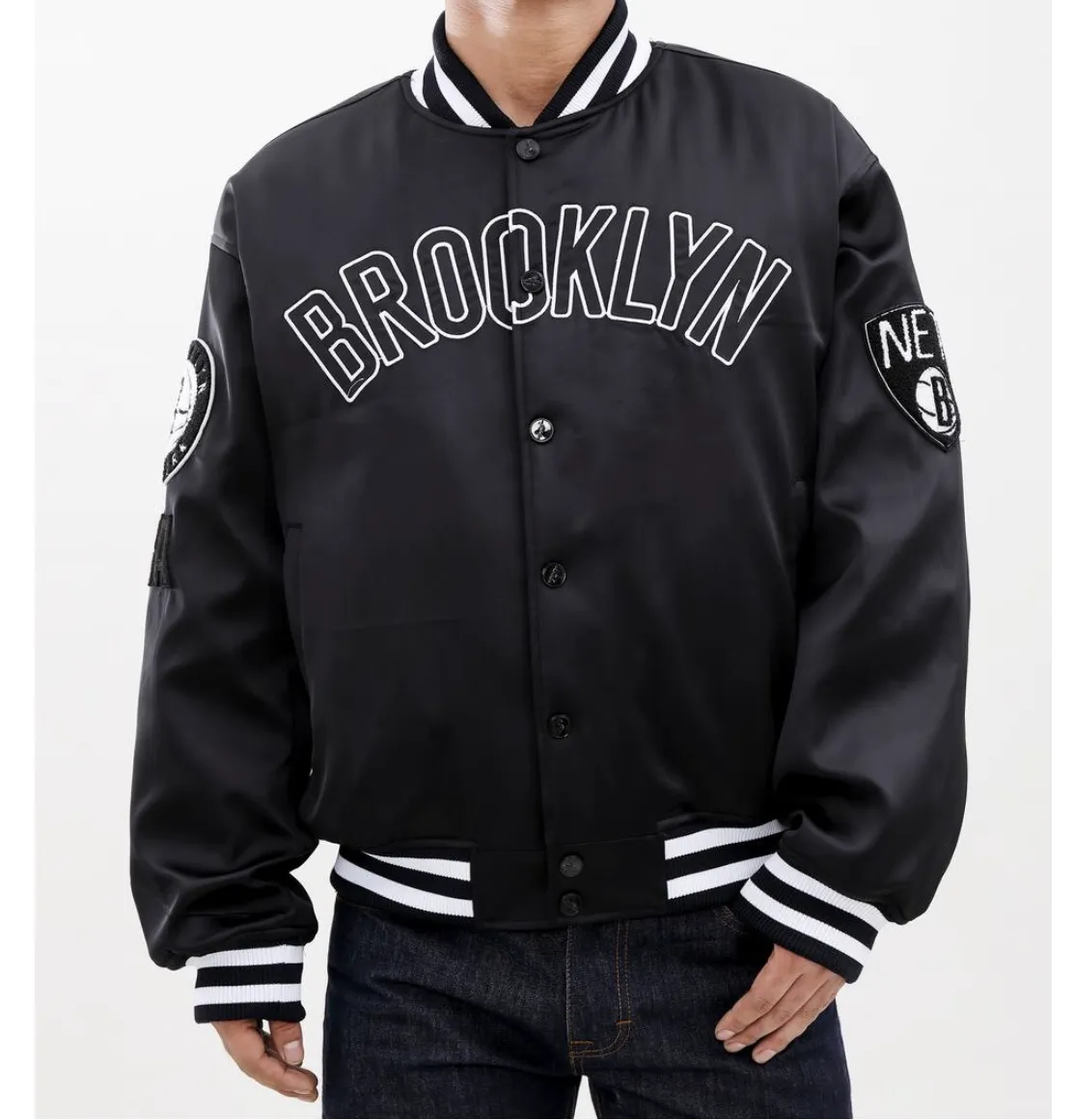 Men’s Pro Standard Brooklyn Nets Jacket sold by Unleashed Streetwear product image thumbnail 3