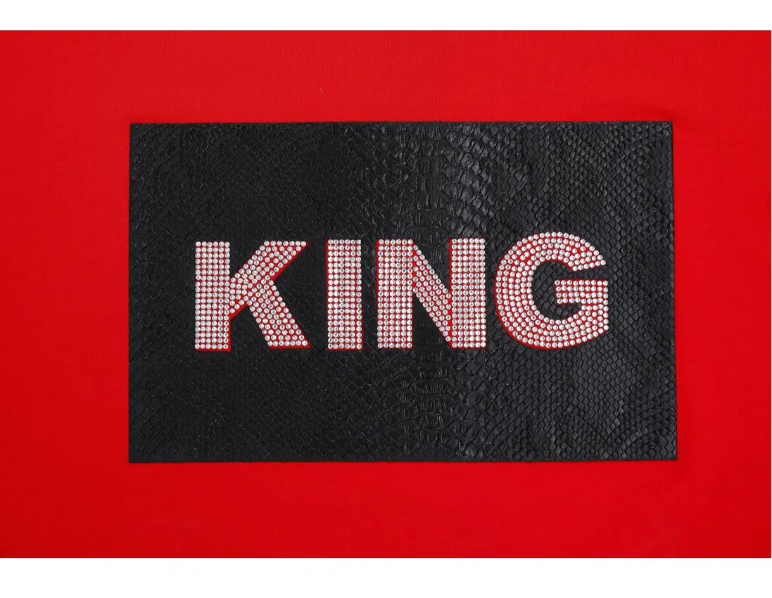 Hudson/Eternity Rhinestone King Men’s Tee Shirt sold by Unleashed Streetwear product image thumbnail 2