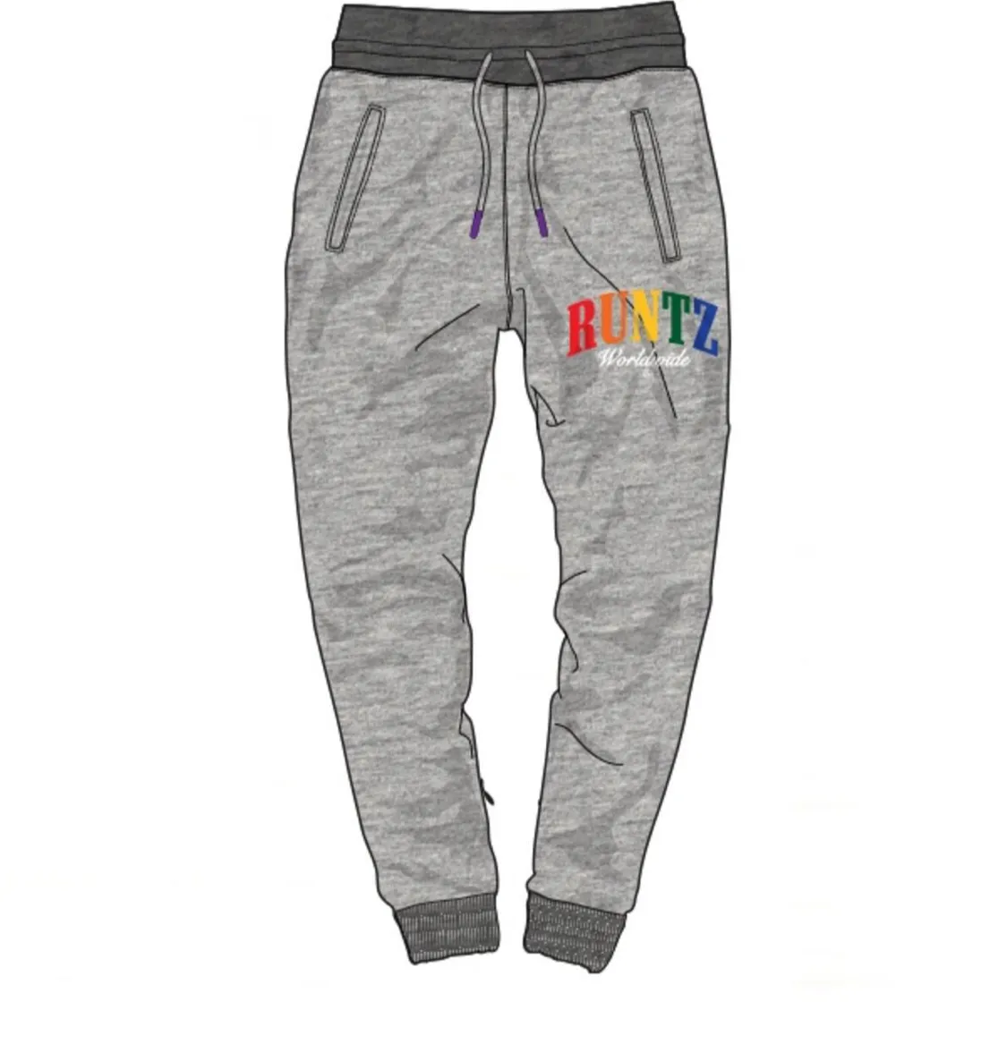 Men’s Runtz Brand 2 Piece Sweatsuit Set sold by Unleashed Streetwear product image thumbnail 2