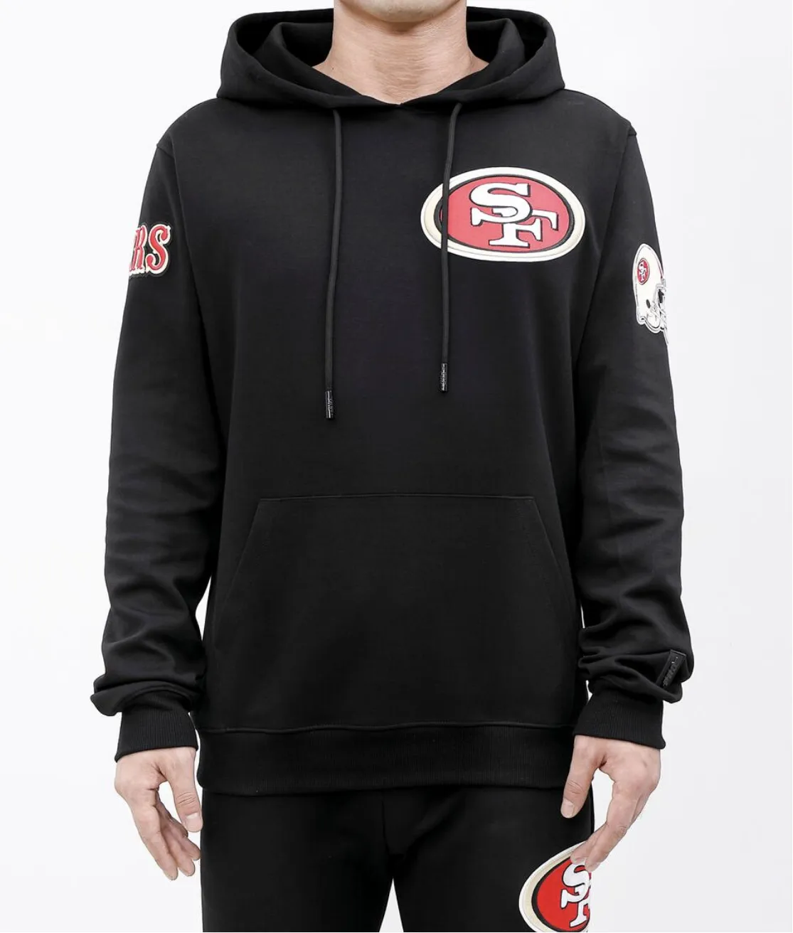 Men’s Pro Standard San Francisco 49’s 2 Piece Sweat Suit Set sold by Unleashed Streetwear product image thumbnail 4
