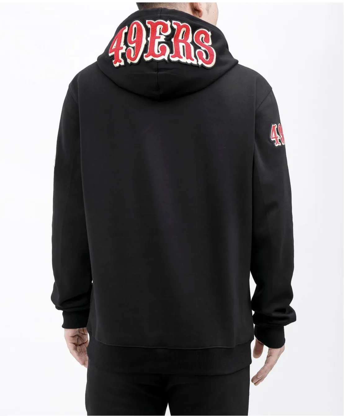 Men’s Pro Standard San Francisco 49’s 2 Piece Sweat Suit Set sold by Unleashed Streetwear product image thumbnail 3