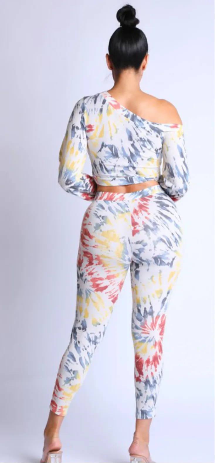 Women’s Multi Color Striped 2 Piece Set sold by Unleashed Streetwear product image thumbnail 2