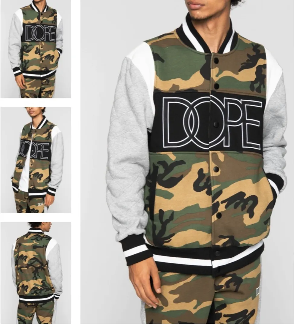 Men’s DOPE Army Camo 2 Piece Set sold by Unleashed Streetwear