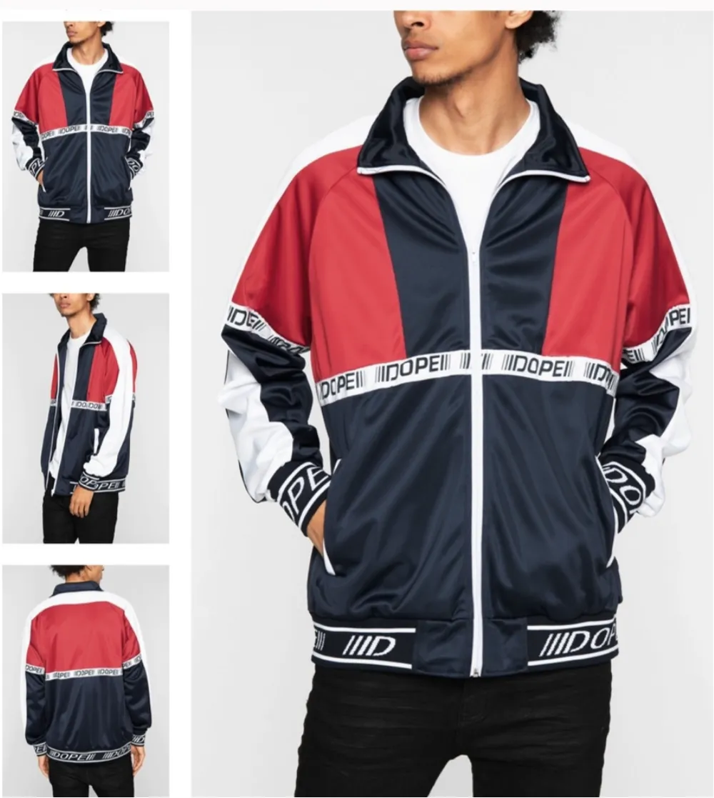 Men’s DOPE Red White Blue 2 Piece Set sold by Unleashed Streetwear