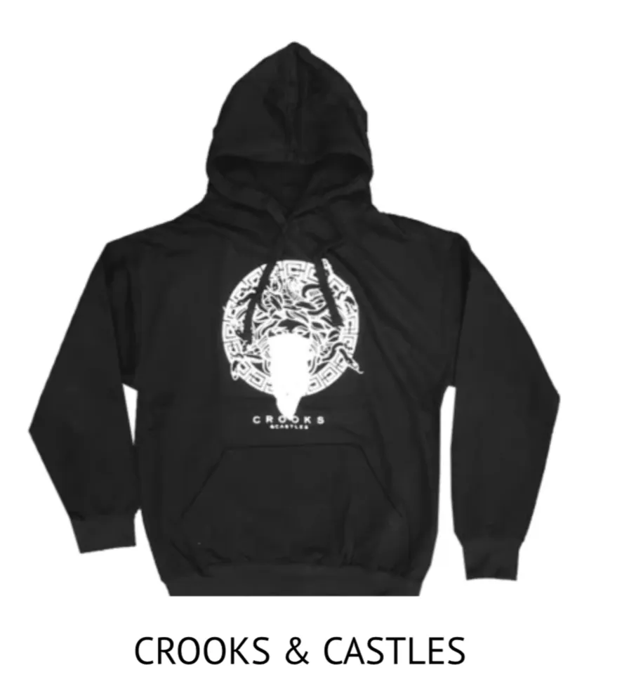 Crooks & Castles Men’s Hooded Sweater Shirt sold by Unleashed Streetwear