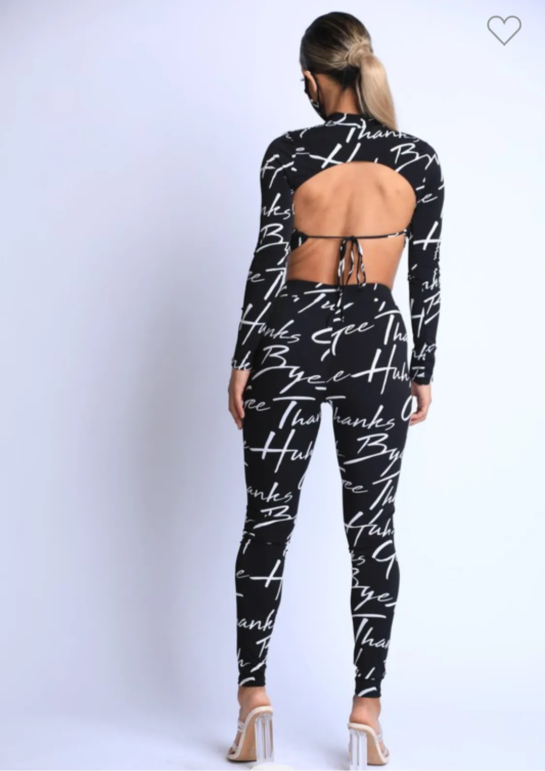 Black White Detail 3 Piece Set sold by Unleashed Streetwear product image thumbnail 3