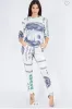 2 Piece Money Dollar Print Pant Set sold by Unleashed Streetwear