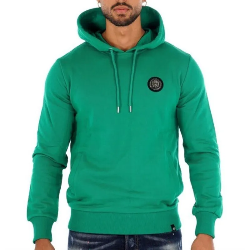 Green Sweater Hoodie George V Designer Brand From Paris Rhinestone sold by Unleashed Streetwear