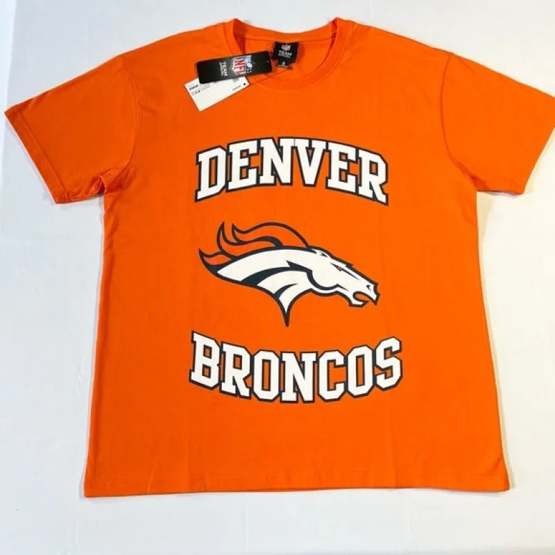 FOCO Sports Denver Broncos NEW Licensed NFL Short Sleeve Mens Tee Shirt sold by Unleashed Streetwear