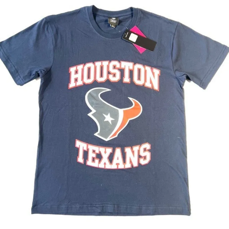 FOCO Sports Houston Texans Licensed NFL Short Sleeve Mens Tee Shirt sold by Unleashed Streetwear