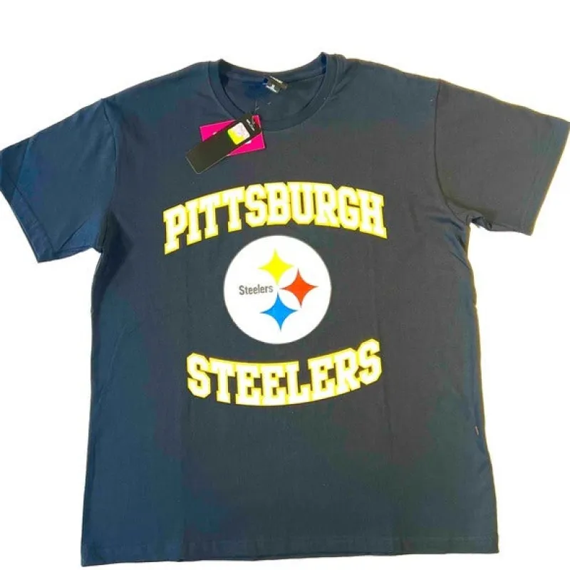 FOCO Sports Pittsburgh Steelers Licensed NFL Short Sleeve Mens Tee Shirt sold by Unleashed Streetwear