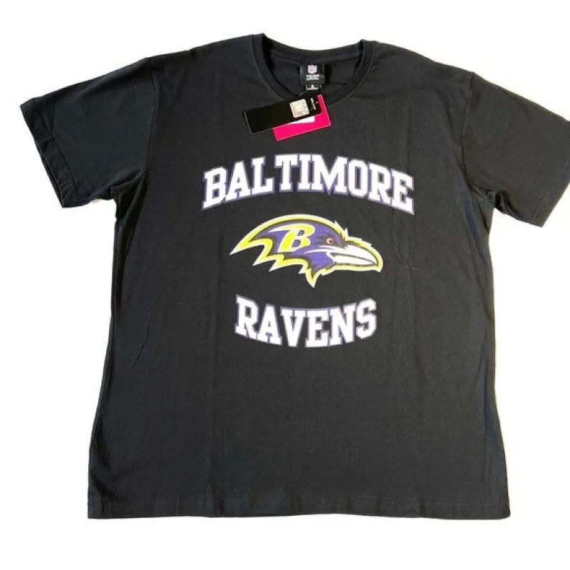 FOCO Baltimore Ravens NEW Licensed NFL Short Sleeve Mens Sports Tee Shirt sold by Unleashed Streetwear