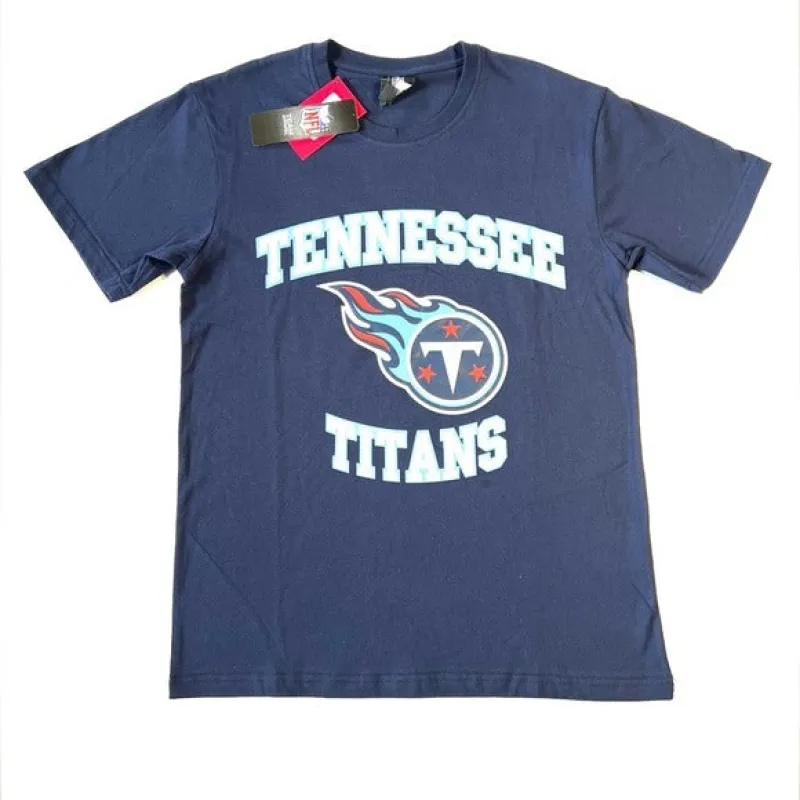 Tennessee Titans NEW FOCO Licensed NFL Short Sleeve Mens Sports Tee Shirt sold by Unleashed Streetwear