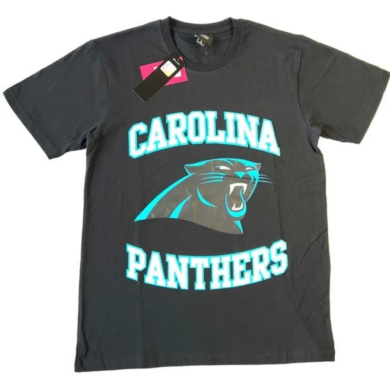 Carolina Panthers NEW Licensed FOCO NFL Short Sleeve Mens Sports Tee Shirt sold by Unleashed Streetwear