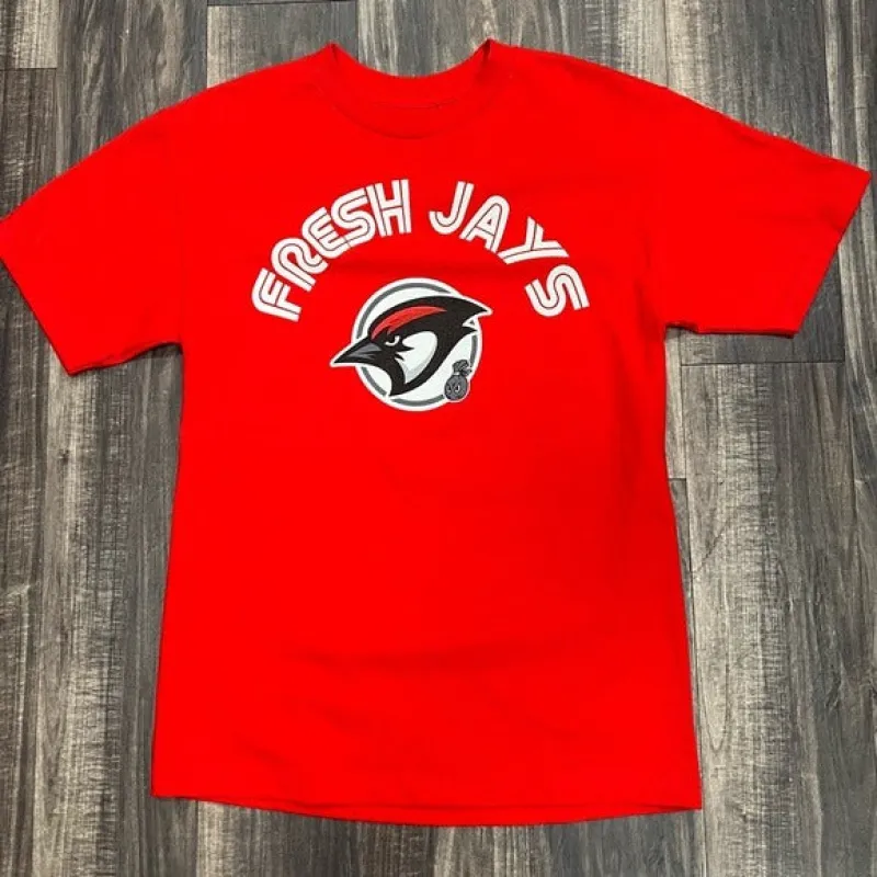 Million Dolla Motive Red Fresh Jays T-Shirt sold by Unleashed Streetwear