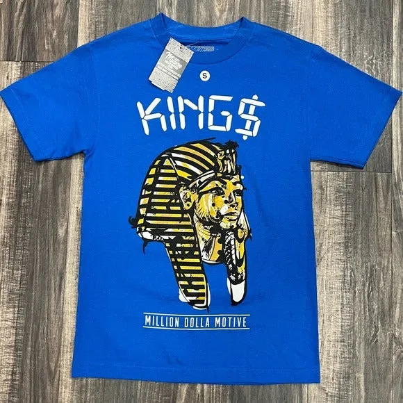 Million Dolla Motive Blue King$ Tee Shirt sold by Unleashed Streetwear