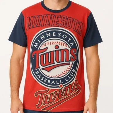 Minnesota Twins New MLB Licensed Men's Sports Tee Shirt sold by Unleashed Streetwear