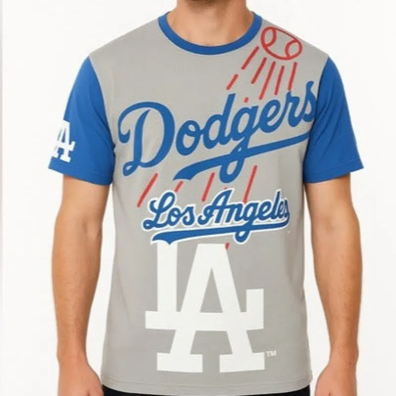 Los Angeles Dodgers New MLB Licensed Men's Sports Tee Shirt sold by Unleashed Streetwear