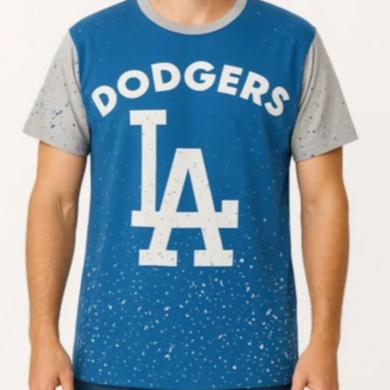 Los Angeles Dodgers New MLB Licensed Men's Sports Tee Shirt sold by Unleashed Streetwear