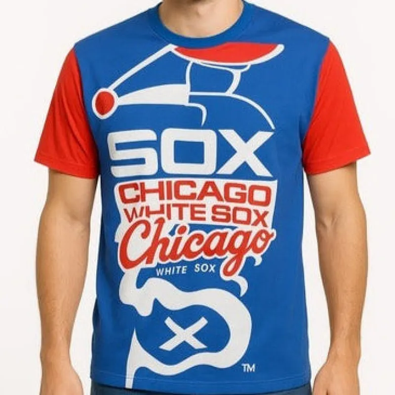 Chicago White Sox Retro New MLB Licensed Men's Sports Tee Shirt sold by Unleashed Streetwear