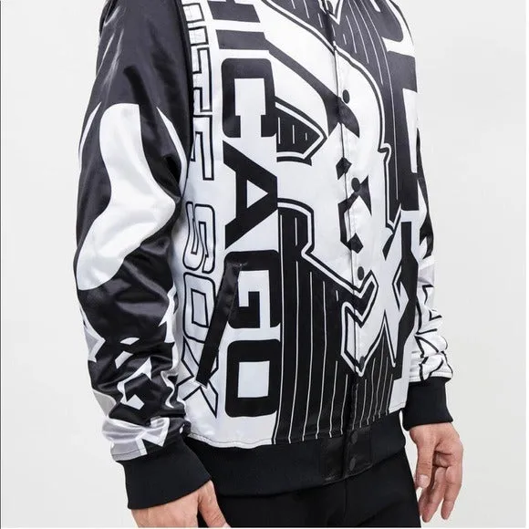 Licensed Sports Pro Standard Chicago White Sox Bomber Jacket sold by Unleashed Streetwear product image thumbnail 3