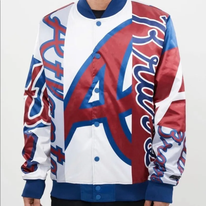 Licensed Sports Pro Standard Atlanta Braves Bomber Jacket sold by Unleashed Streetwear