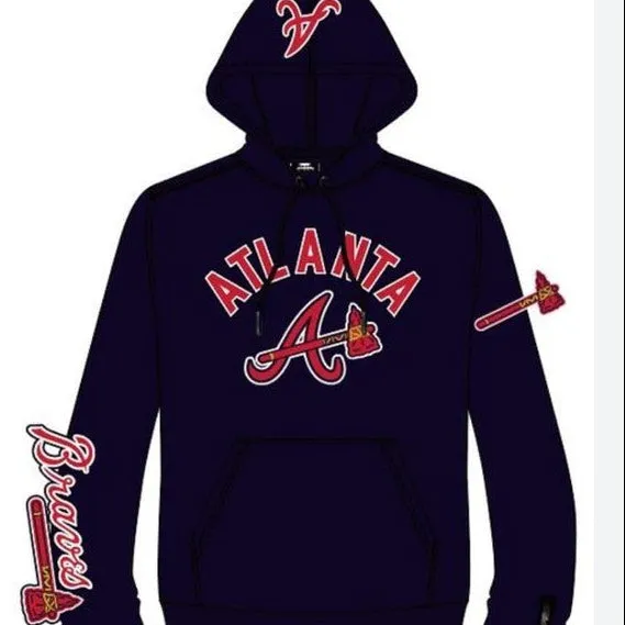 Atlanta Braves Licensed Sports Hoodie Set Pro Standard Men’s sold by Unleashed Streetwear product image thumbnail 2