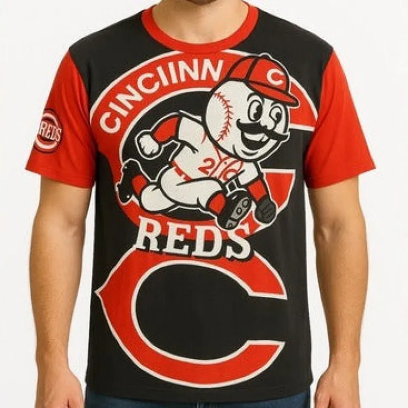 Cincinnati Reds New MLB Licensed Men's  Sports Tee Shirt sold by Unleashed Streetwear