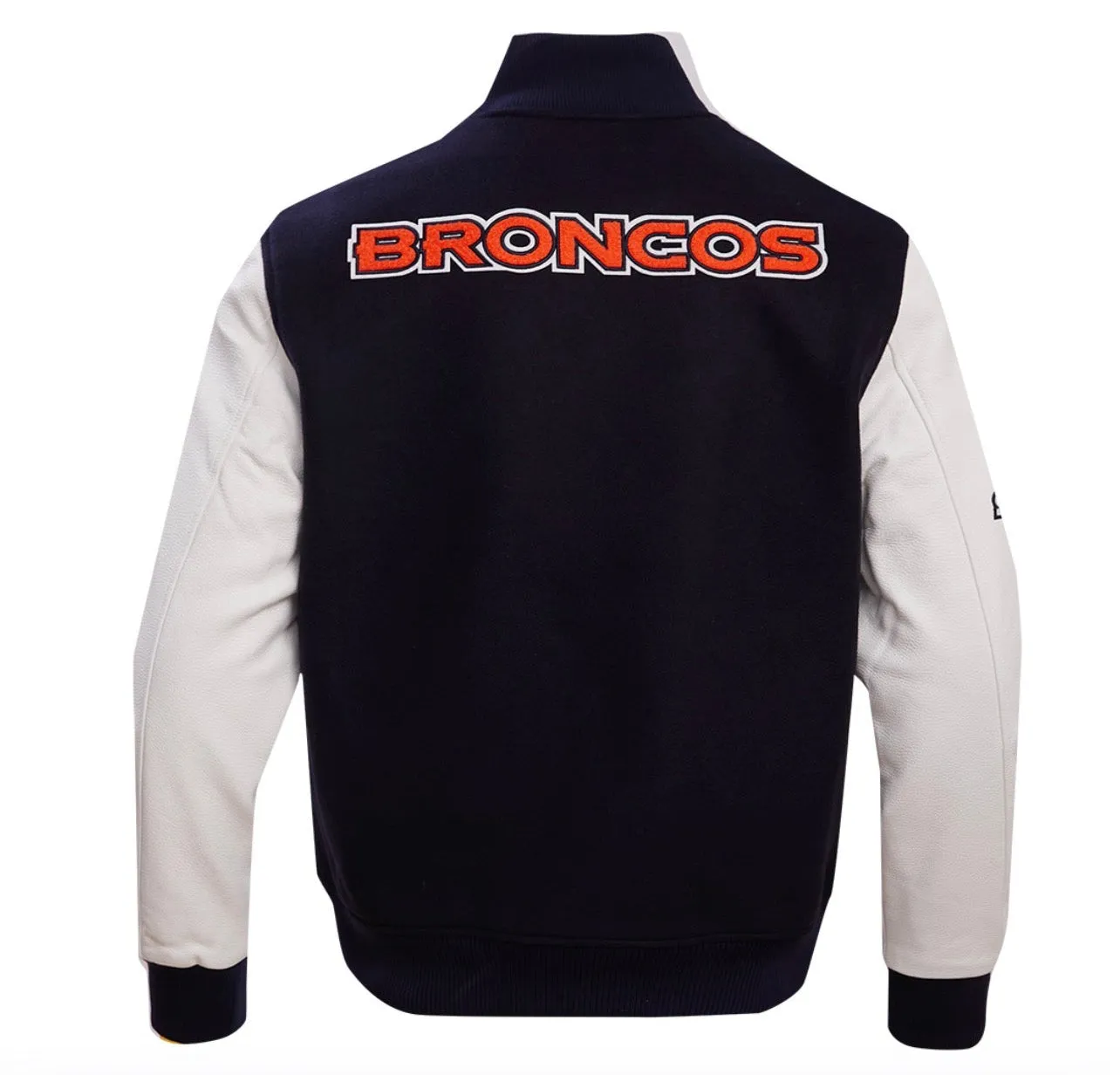 Men’s Pro Standard Sports Denver Broncos Varsity Jacket sold by Unleashed Streetwear product image thumbnail 3
