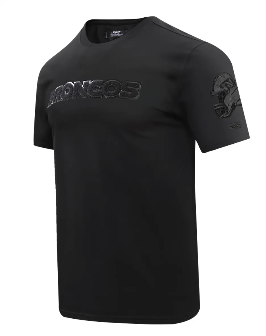 Licensed Sports Pro Standard Brand Men’s Denver Broncos Black Tee Shirt sold by Unleashed Streetwear product image thumbnail 2