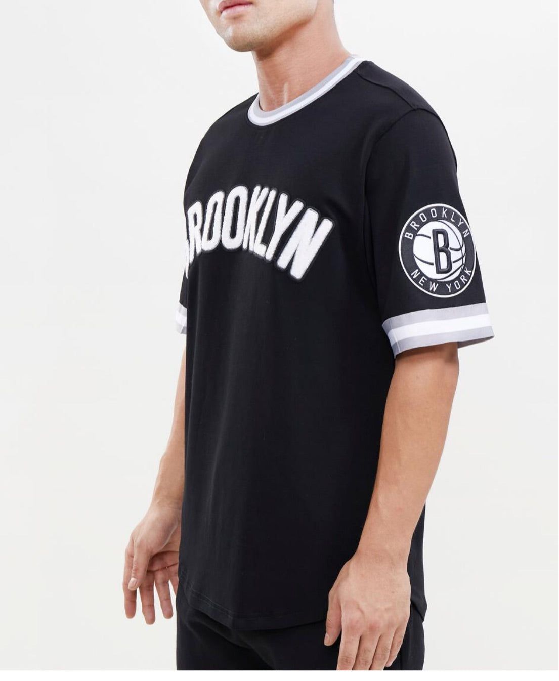 Pro Standard Men’s Brooklyn Nets Jersey Tee Shirt sold by Unleashed Streetwear product image thumbnail 3