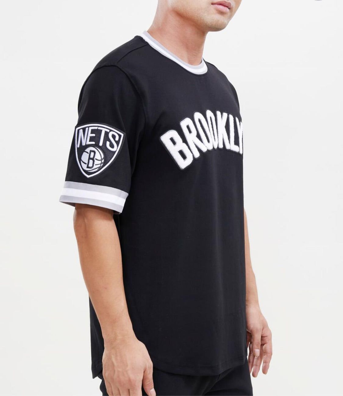 Pro Standard Men’s Brooklyn Nets Jersey Tee Shirt sold by Unleashed Streetwear product image thumbnail 2