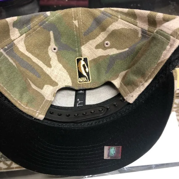New era Los Angeles Lakers camo hat snap back sold by Unleashed Streetwear product image thumbnail 3