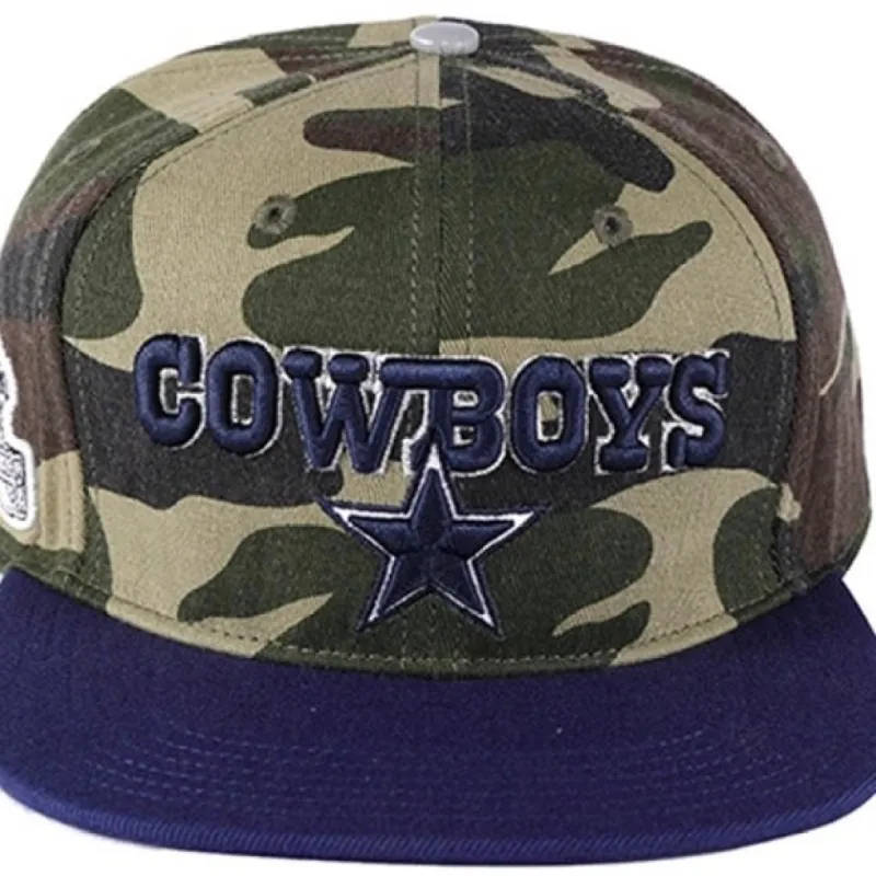Pro standard Dallas Cowboys hat camo snapback sold by Unleashed Streetwear