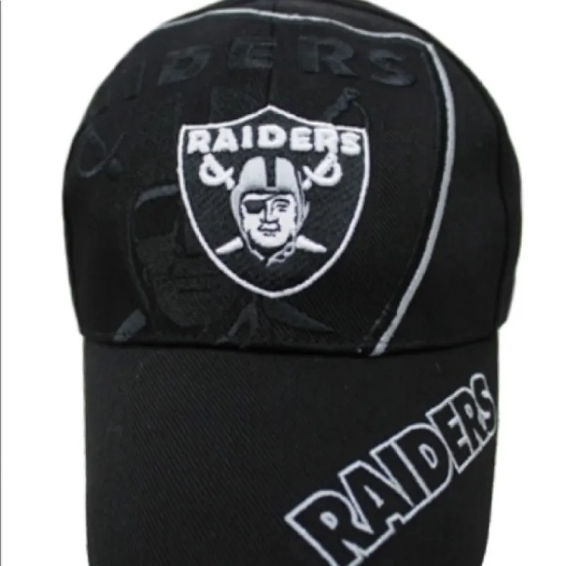 Oakland Raiders Adjustable Hat Velcro sold by Unleashed Streetwear