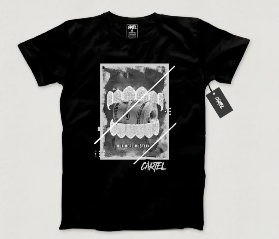 Cartel Brand Men’s Streetwear Tee Shirt sold by Unleashed Streetwear