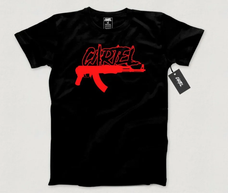 Cartel Brand Men’s Streetwear Tee Shirt sold by Unleashed Streetwear