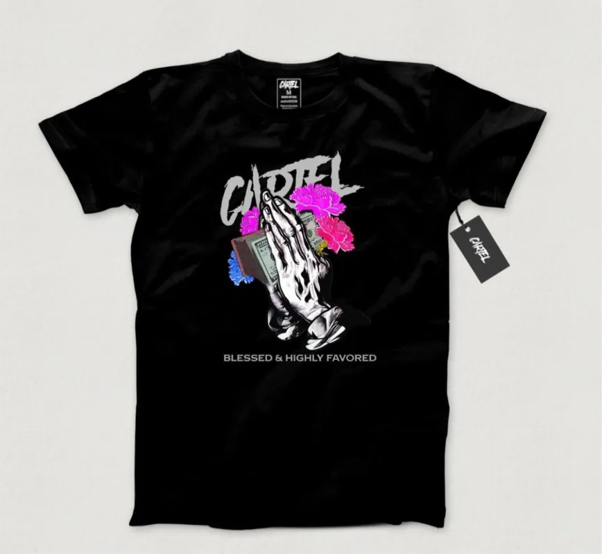 Cartel Brand Men’s Streetwear Tee Shirt sold by Unleashed Streetwear