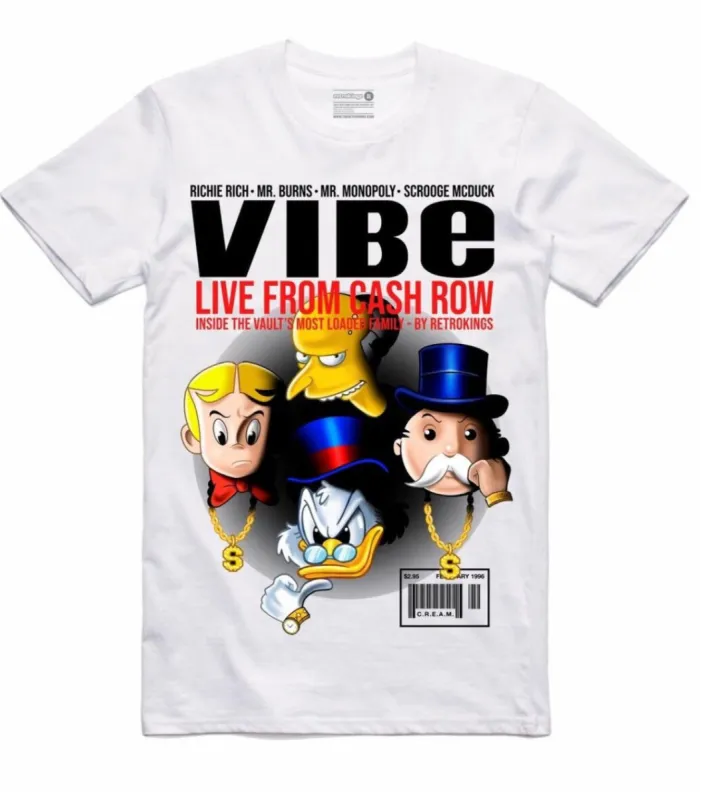 Monopoly Simpson Men’s Streetwear Tee Shirt sold by Unleashed Streetwear