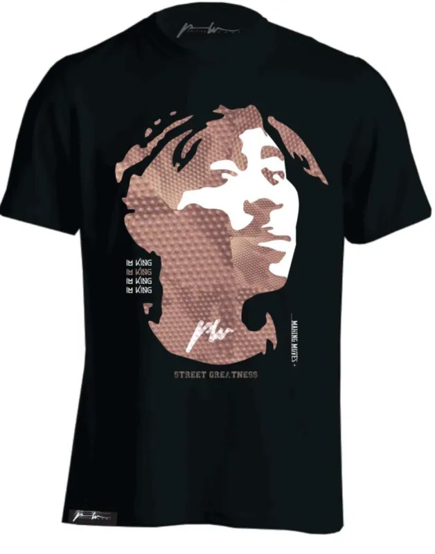 Men’s Positive Wear Tupac Shakur Tee Shirt sold by Unleashed Streetwear