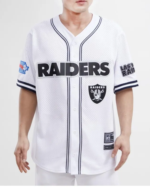 Pro Standard Mens Las Vegas Raiders Mesh Jersey sold by Unleashed Streetwear