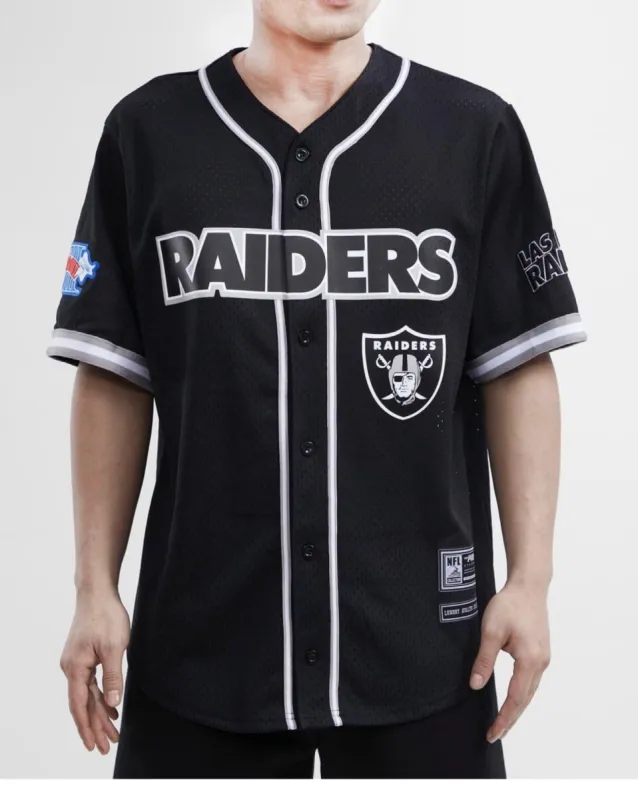 Pro Standard Mens Las Vegas Raiders Mesh Jersey sold by Unleashed Streetwear