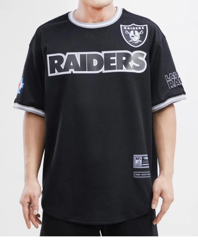 Pro Standard Mens Las Vegas Raiders Mesh Jersey sold by Unleashed Streetwear
