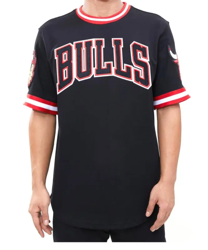 Pro Standard Men’s Chicago Bulls Jersey Tee Shirt sold by Unleashed Streetwear